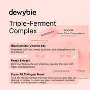 GlowBiome™️ Triple Collagen Mask (4 pcs)