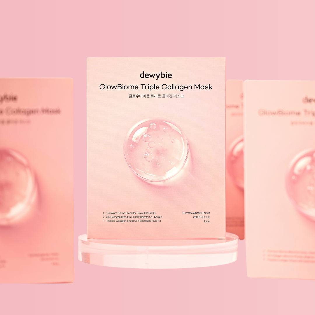 GlowBiome™️ Triple Collagen Mask (4 pcs)