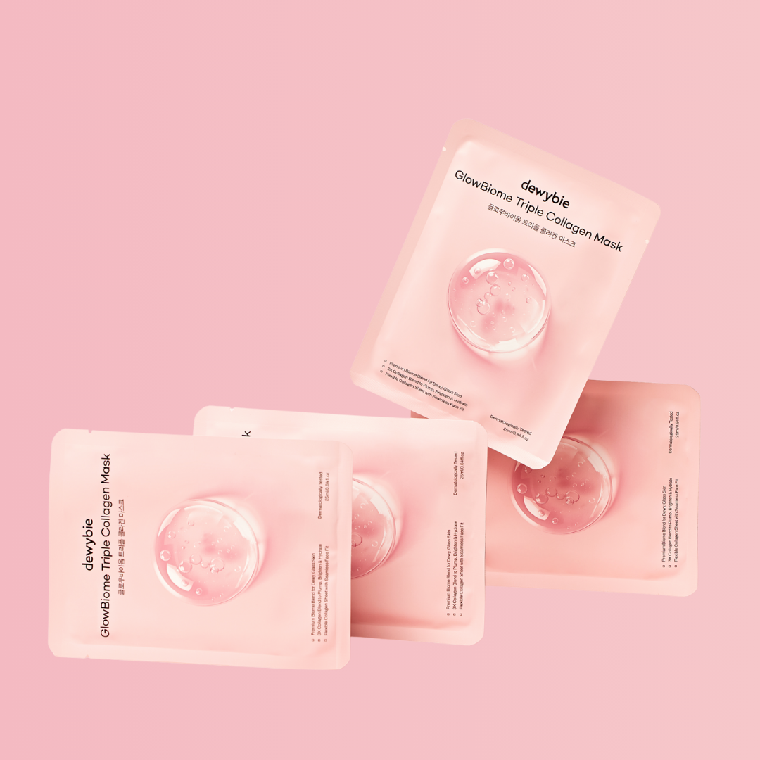 GlowBiome™️ Triple Collagen Mask (4 pcs)