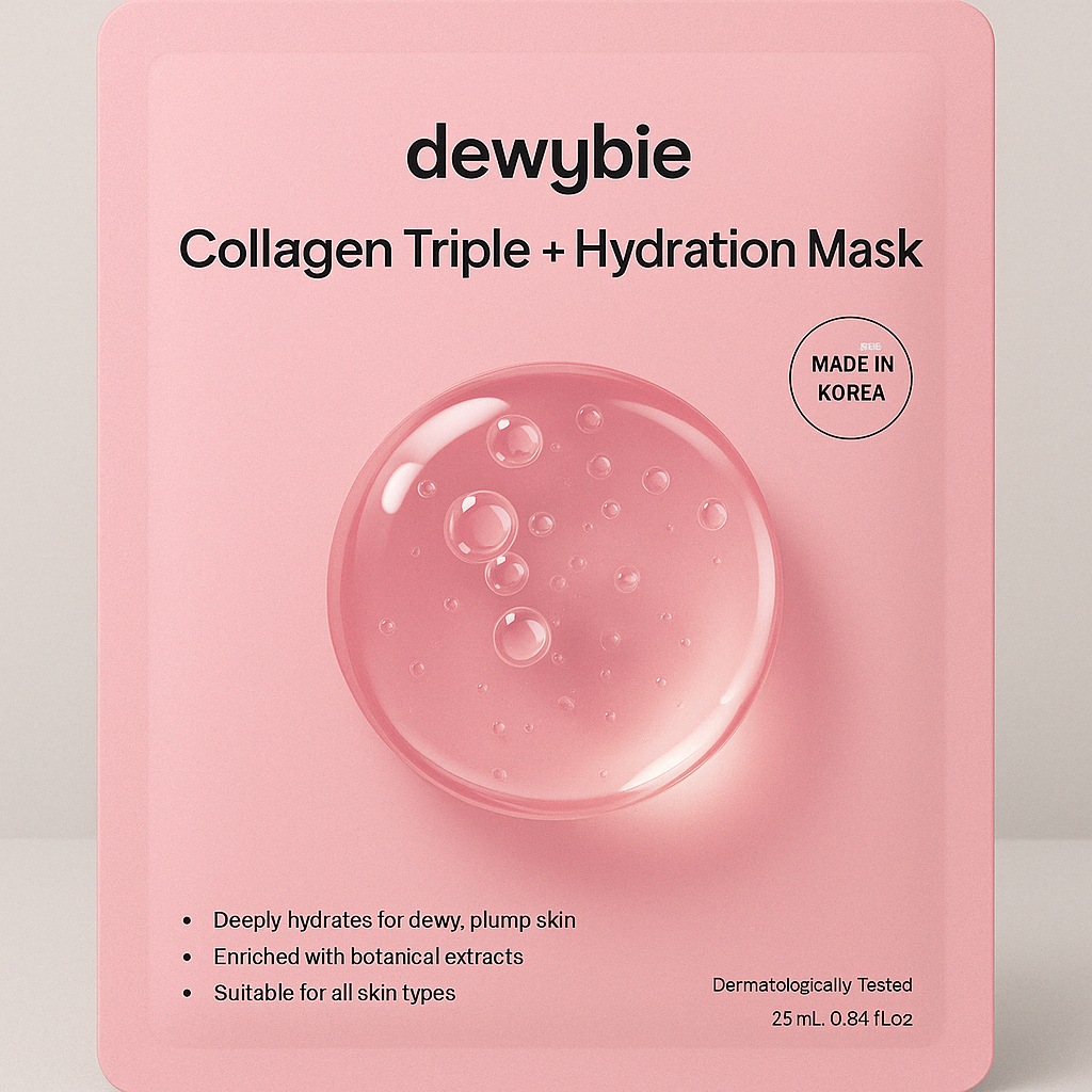 Dewybie Collagen Triple + Hydration Mask (4ea)